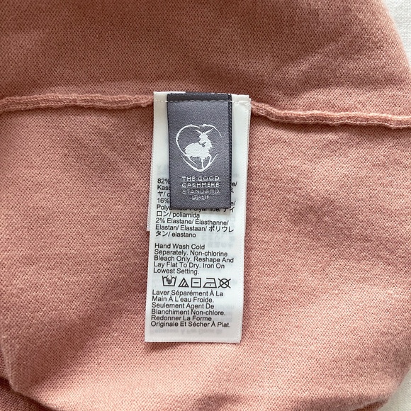 NWT J. Crew Featherweight Cashmere-Blend Cropped Sweater Shell in Rosy Dune - M - Picture 4 of 5